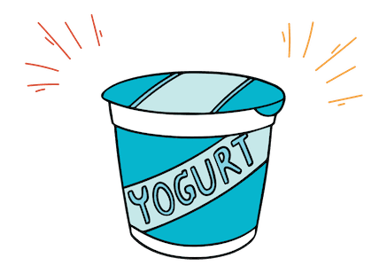Yogurt pot